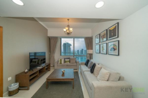 Отель KeyOne - 3BR in Ocean Heights Tower  Дубай